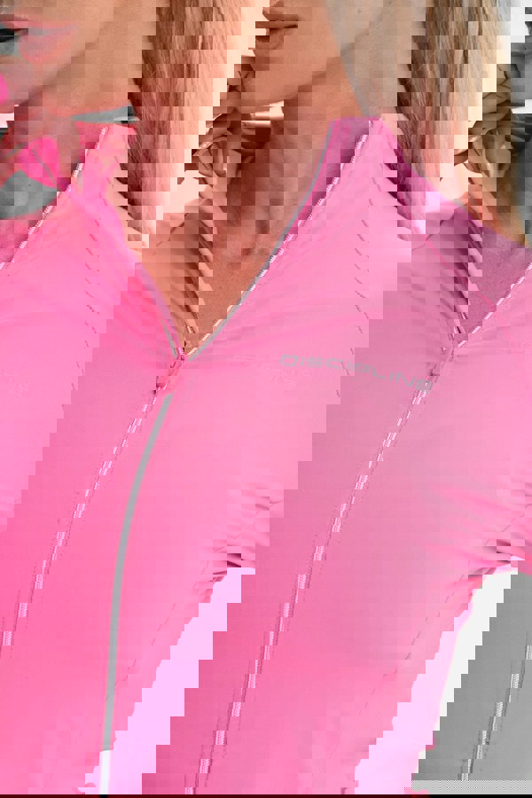 Discipline 365 Pink Funnel Neck Top