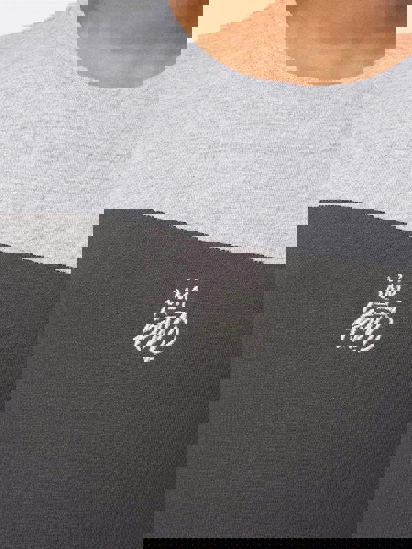 Kings Will Dream Merton T-Shirt - Asphalt / Grey Marl