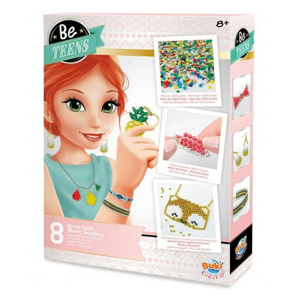 Be Teens Woven Jewellery - White