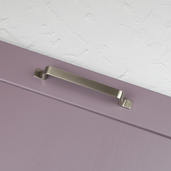 Handle & Home Brushed Nickel Strap Handles