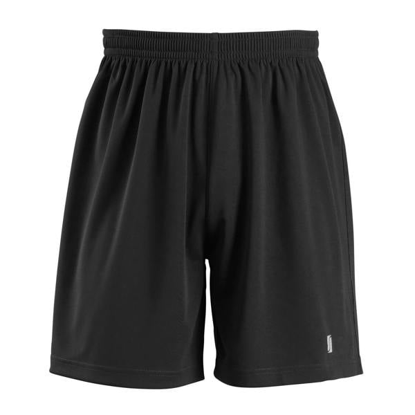SOLS Childrens/Kids San Siro 2 Sport Shorts - Black