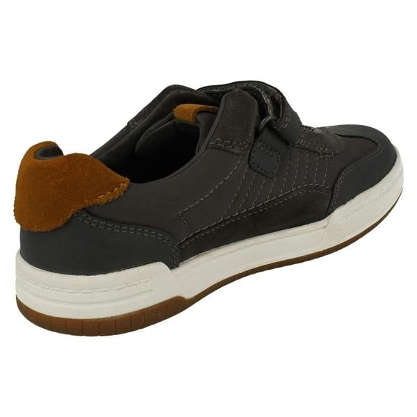 Clarks Boys Clarks Low-Top Sporty Style Trainers - Fawn Family