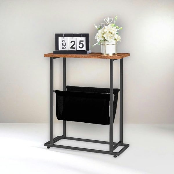 Rafaelo Mobilia Bedside Table with Magazine Holder Sling