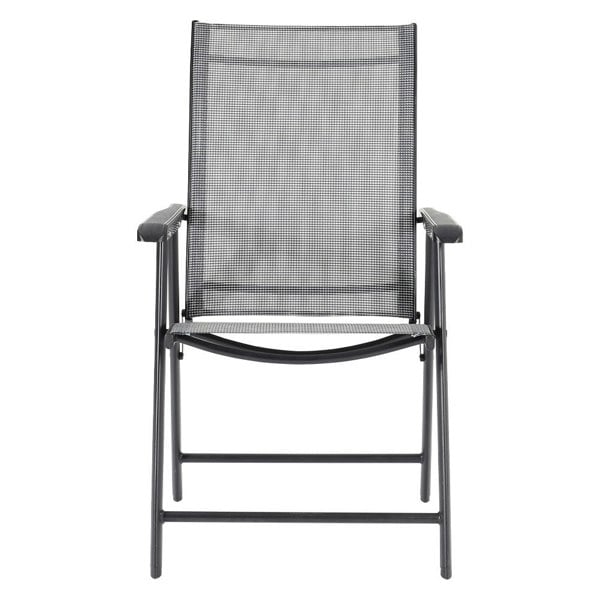 Garden Rectangular Ripple Glass Table with/without Folding Chairs Garden Dining Sets Living and Home
