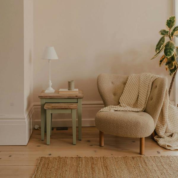Statement Furniture Florence Nest of Tables 2 Side Lamp Tables