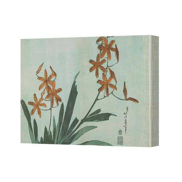 Benjamin Tate Design Orchid Floral Canvas Wall Art Print Botanical Home Decor