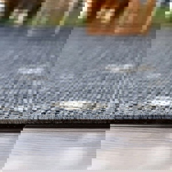 Dark Grey Outdoor Rug for Patio & Garden | The Rugs