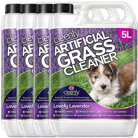Cleenly Artificial Grass Cleaner for Dogs - Eliminates Stains and Odours - Lavender Fragrance 20L