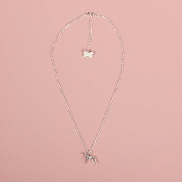 Mylee London Whippet Silver Necklace - Personalised