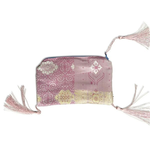 Raha: The Chic Pouch Made From Repurposed Silk Saris