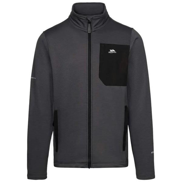 Trespass Mens Arranfore AT200 Fleece Jacket - Storm Grey - 
