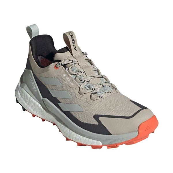 Adidas Mens Terrex Free Hiker 2.0 Synthetic Leather Low Hiking Shoes - Beige