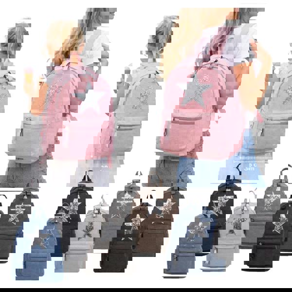 Love EMVY Staremvy Glitter Star Everyday Backpack