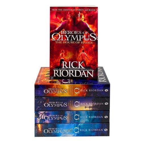 Heroes of Olympus Complete Collection 5 Books Set Pack by Rick Riordan