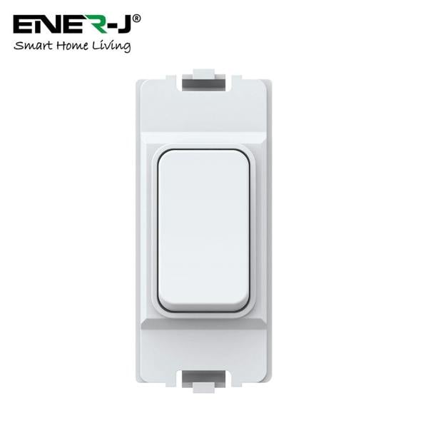 ENER-J Wireless & Batteryless Kinetic Grid Switch,Pro + 500W RF Receiver (can fit into MK plate)