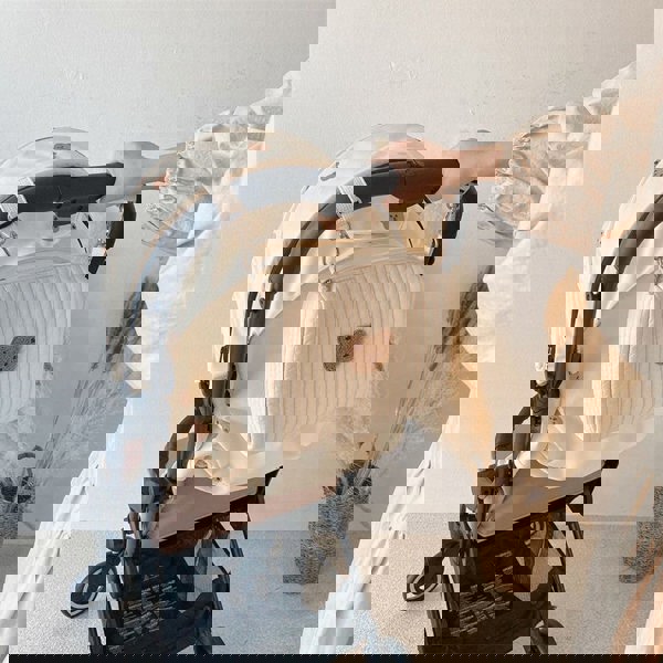 Anymom Anysort Mommy Baby Changing Bag Bear Design Stroller Bag With Zipper Maternity Organizer Cotton Storage Bag for Mommy