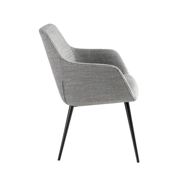 Angel Cerdá Grey Fabric Chair 4222