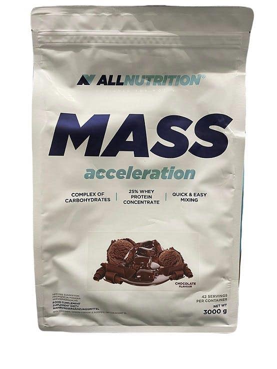 Allnutrition Mass Acceleration, Chocolate - 3000g