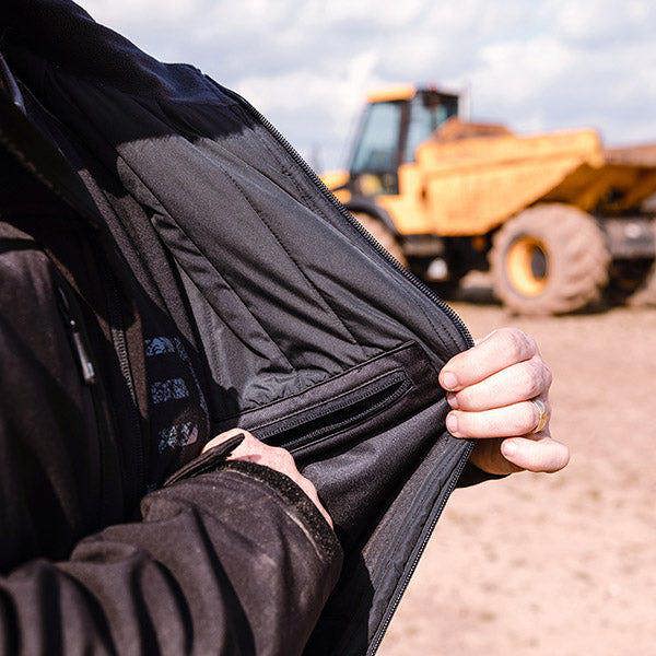 Trade Hooded Softshell Jacket JCB Workwear