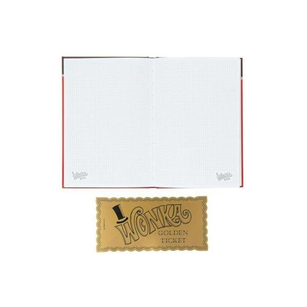 Willy Wonka A5 Premium Hardcover Notebook
