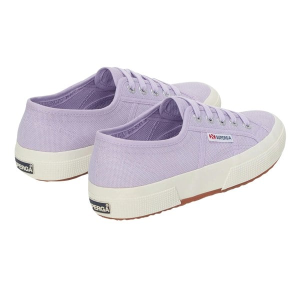 Superga Unisex Adult 2750 Cotu Classic Vegan Trainers - Avorio/Violet Lilla