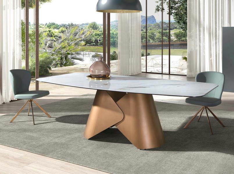 Angel Cerdá Light Green Leatherette Swivel Chair 4183
