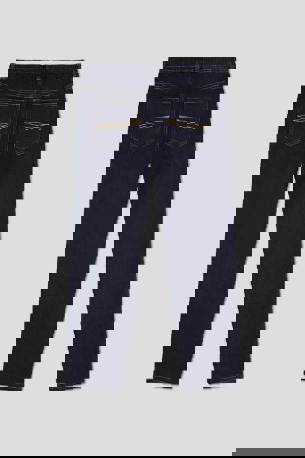 ENORSIA Mens Elasticated Waist Straight fit Jeans