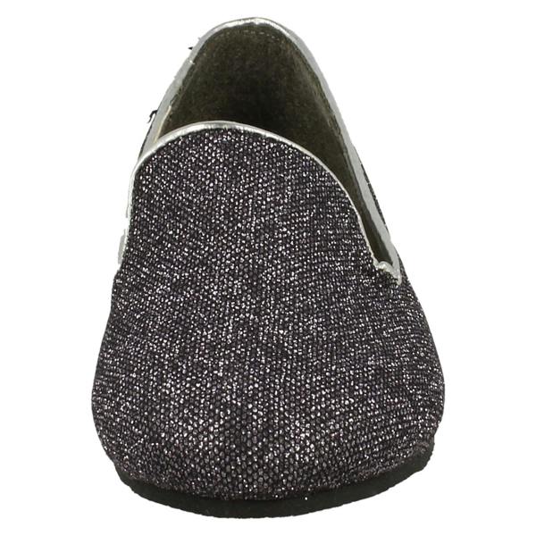 Cutie Girls Cutie Slip On Glitter Ballerina Shoes H2253