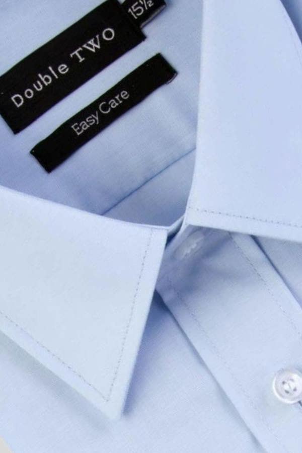 Glacier Blue Classic Easy Care Long Sleeve Shirt
