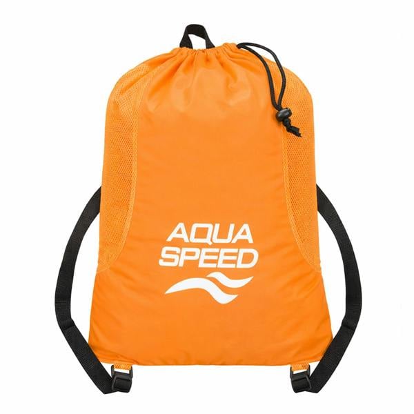 Aqua Speed Large Mesh Pool Backpack | Ventilated Bag for Wet Gear Storage