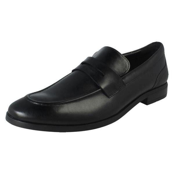 Clarks Mens Clarks Slip On Loafer Style Smart Formal Shoes Brandon Step