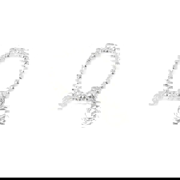 Say It With Classic Initial Ball Ring - Sterling Silver (Large)