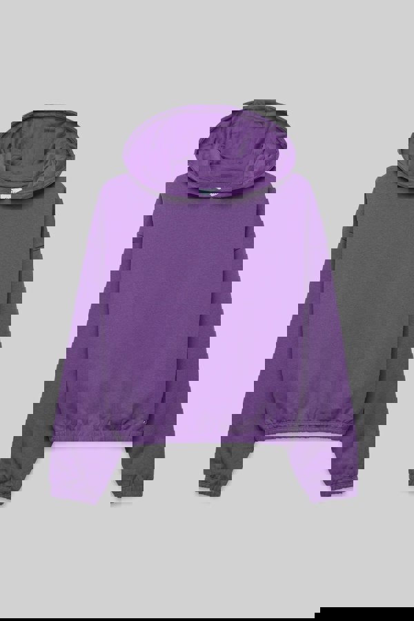 ENORSIA Jersey Hoodie With Elastic Waistband