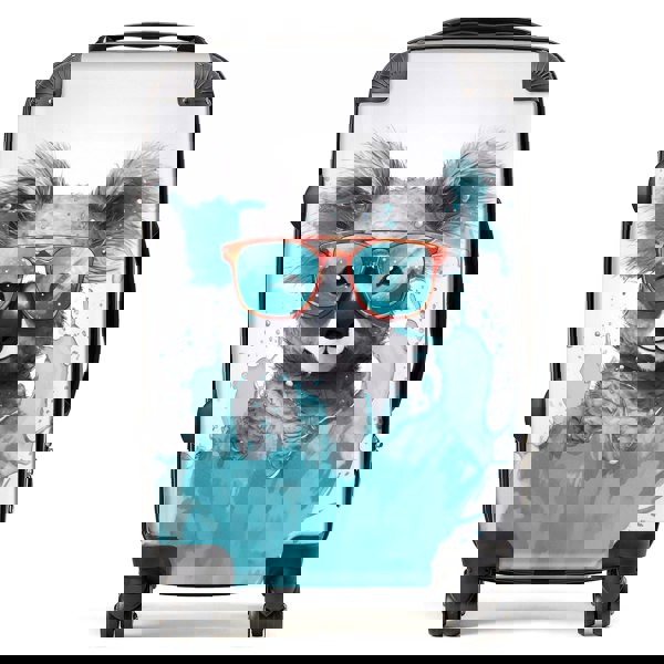 Warren Reed Splashart Koala In Glasses Suitcase