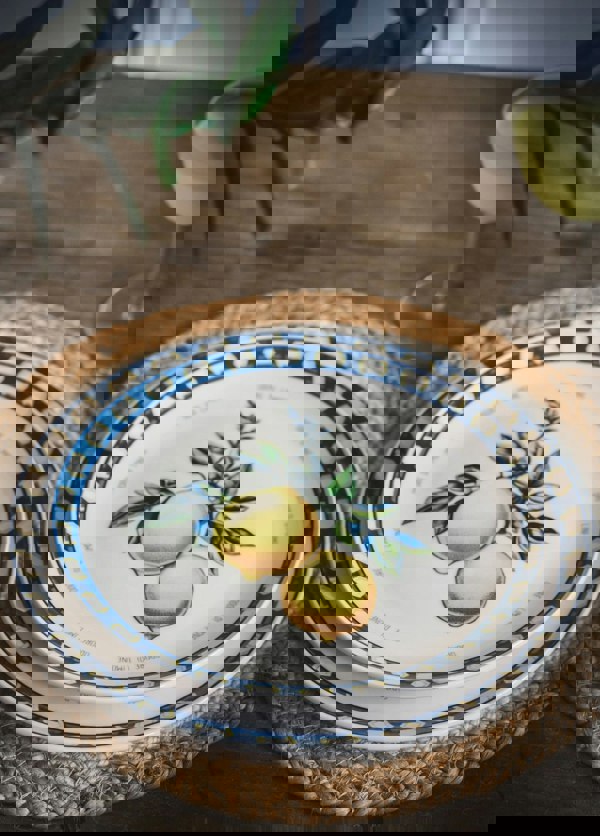 Rozi Odore Di Limone Collection Dinner Plates, Set of 6