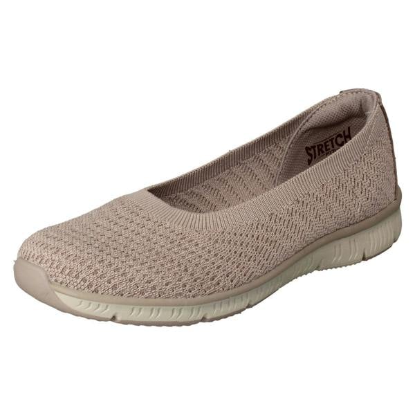 Skechers Ladies Skechers Vegan Memory Foam Slip On Shoes Wonderstruck 100360