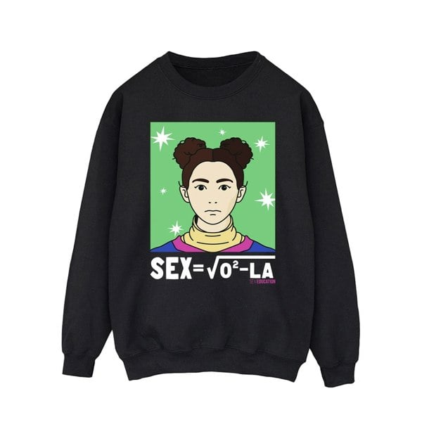 Netflix Mens Sex Education Ola Sex Equation Sweatshirt - Black