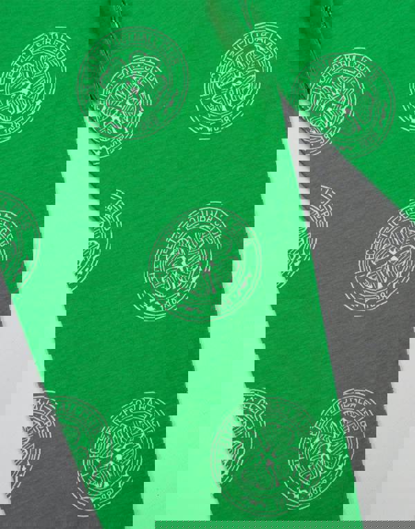 Celtic Boys Green Logo Short Sleeve Long Leg Pyjama Set