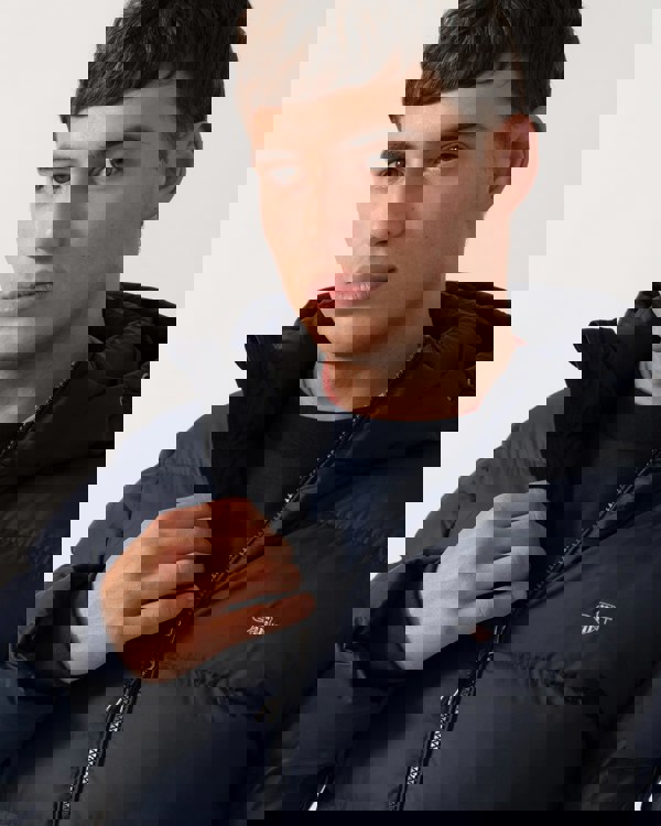 GANT Mens Active Cloud Puffer Jacket - 433 Evening Blue