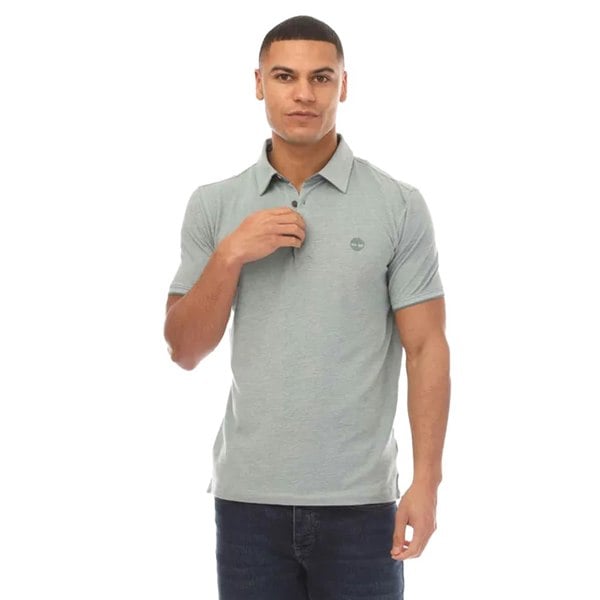 Timberland Unisex Adult Baboosic Brook Oxford Polo Shirt - Teal