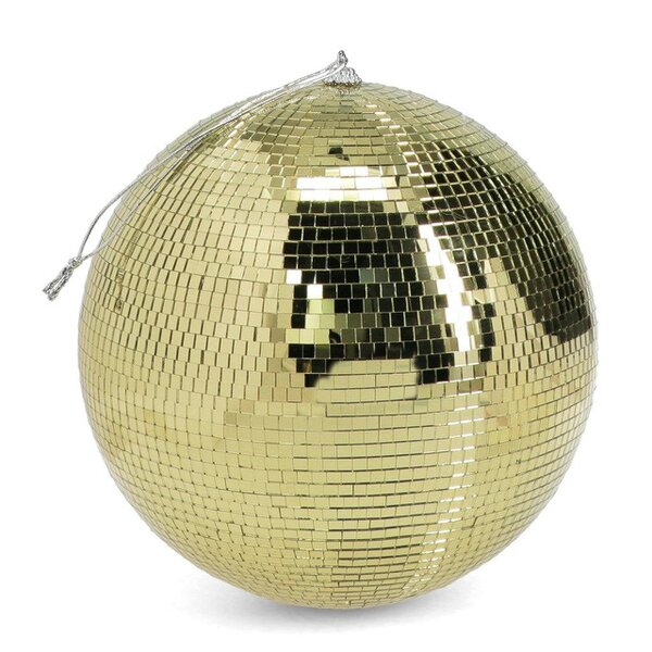 Love Frankie Gold Disco Balls - 3 sizes Available - Medium - 20cm