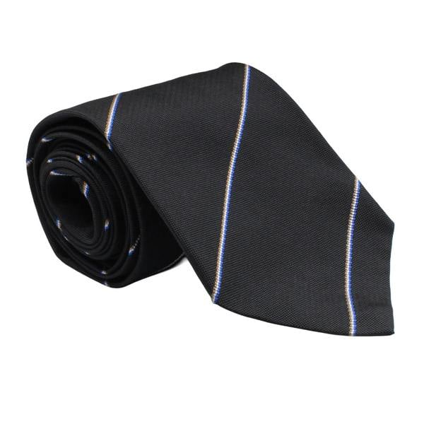 Dunhill luxurious silk tie in a fine stripe pattern