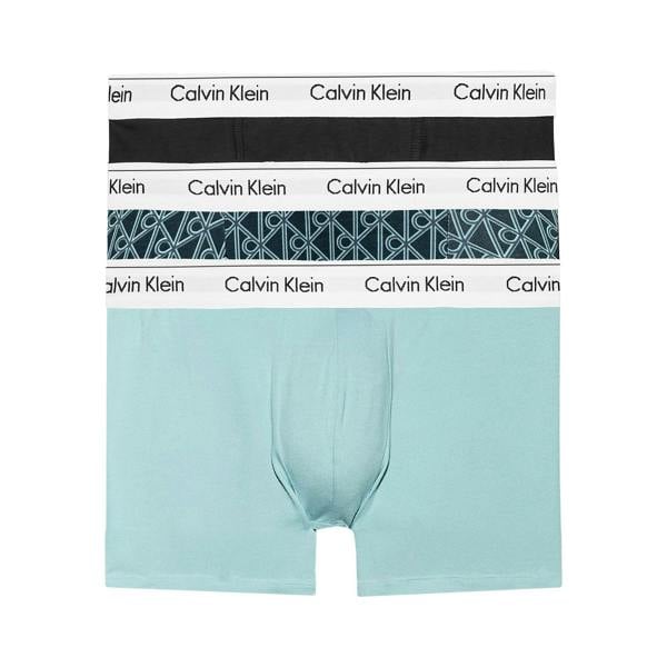 Calvin Klein 3 Pack Icon Cotton Stretch Relaxed Fit Trunk