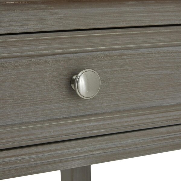 Wyld Haus Laurelbrook Four Drawer Console Table Bottom Shelf