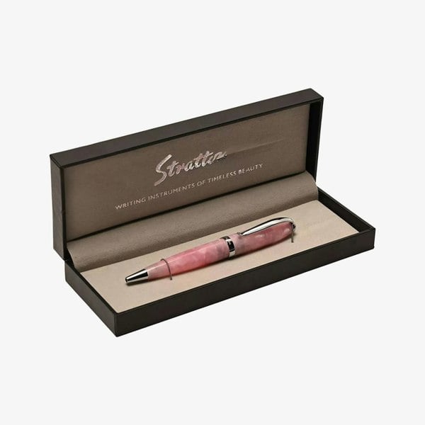 T. H. Baker Stratton Pink Ballpoint Pen ST2054