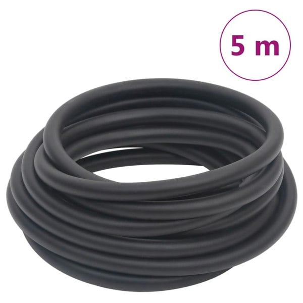 Berkfield Hybrid Air Hose Black 0.6" 5 m Rubber and PVC