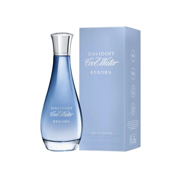 Davidoff Women's Perfume Davidoff Cool Water Reborn Eau de Toilette Women's Perfume Spray (100ml)