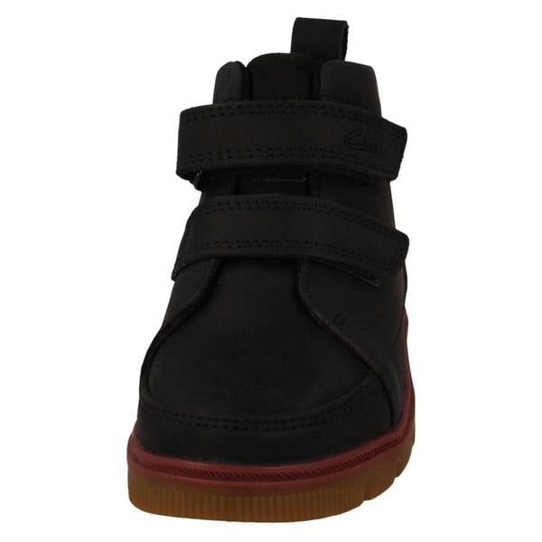 Clarks Boys Clarks Padded Collar Ankle Boots Lorcam Hi K