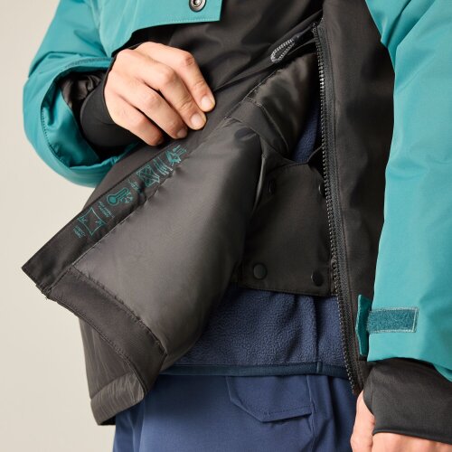 Dare 2B Mens Freeride Pull Over Ski Jacket - Mediterranea