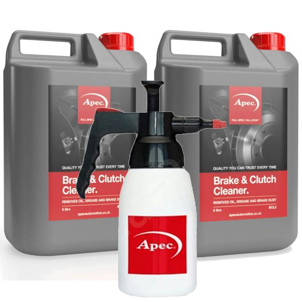 Brake & Clutch Cleaner 10L with Pressure Sprayer Heavy Duty